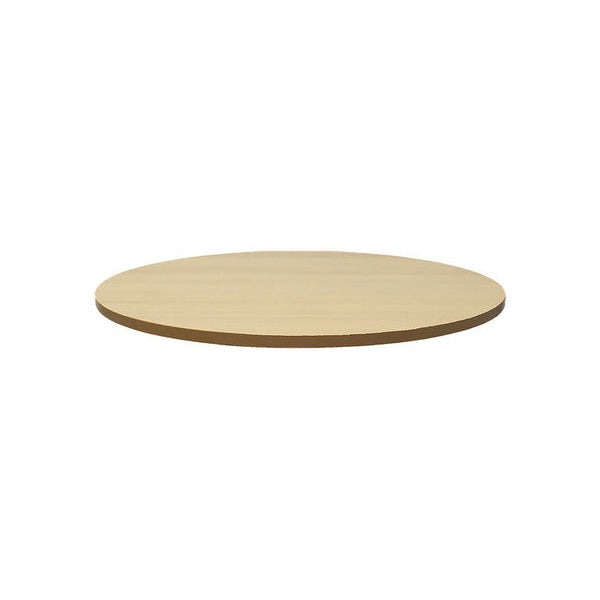Rapidline Round Table Top 900mm Diameter x 25mm Height Only Natural Oak