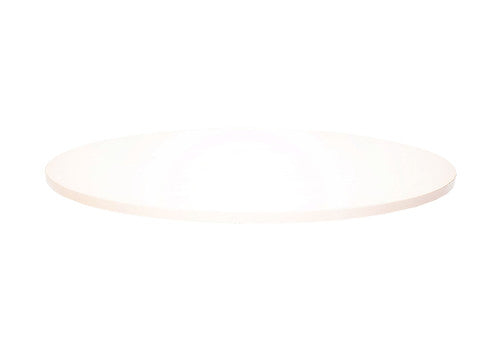 Rapidline Round Table Top 900mm Diameter x 25mm Height Only Natural White