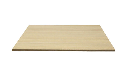 Rapidline Square Table Top 900 x 900 x 25mm Only Natural Oak