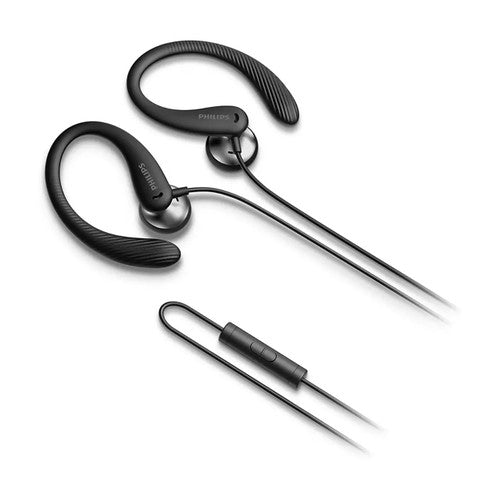Philips In-Ear Sports Wired Earbud Black