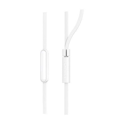 Philips In-Ear Wired Gel Earbud White