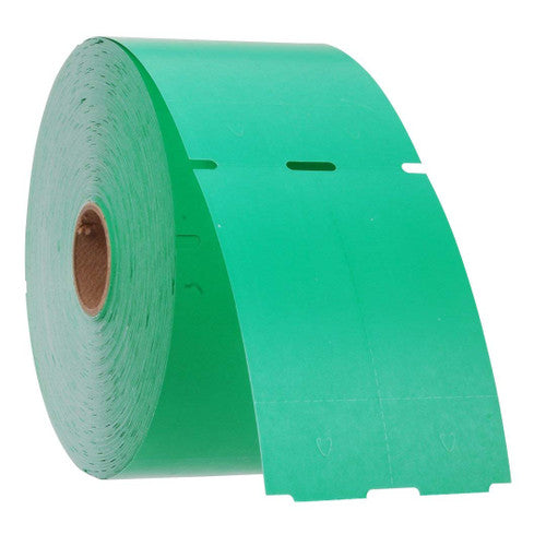 Bala Thermal Transfer Synthetic Tags Green 102 x 153mm Perforated Roll of 500