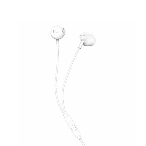 Philips In-Ear Wired Earbud with Mic White