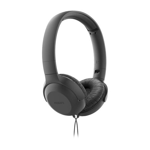 Philips On-Ear Wired Headphone with Mic Black