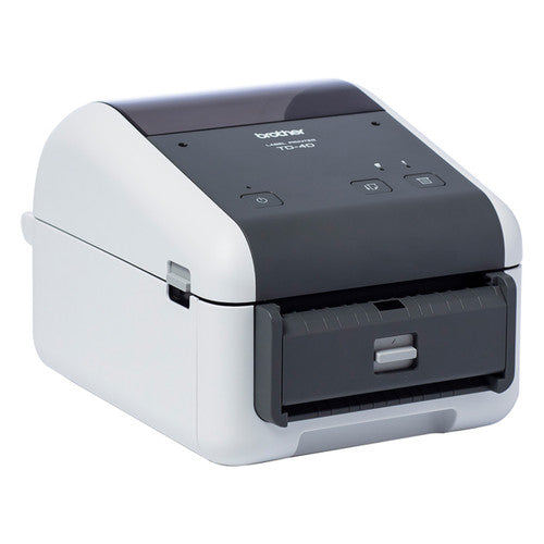 Brother TD-4420DNP 4.3 Inch Direct Thermal Desktop Printer with Peeler, USB and Network Connectivity