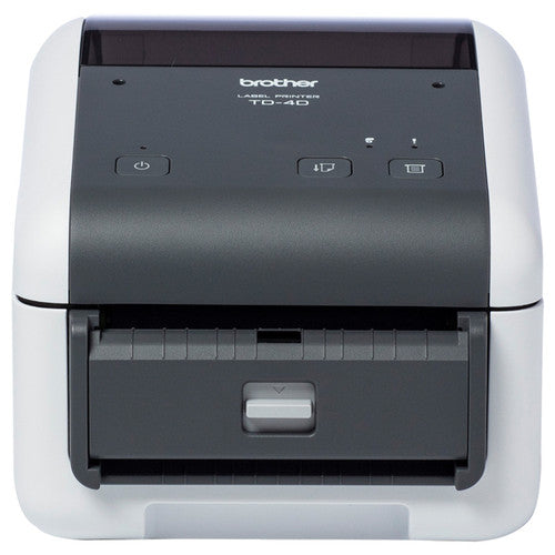 Brother TD-4420DNP 4.3 Inch Direct Thermal Desktop Printer with Peeler, USB and Network Connectivity