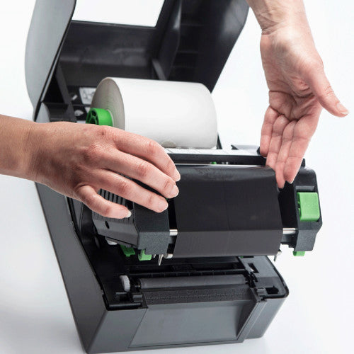 Brother TD-4420TN 4 Inch Thermal Transfer Desktop Printer with USB and Network Connectivity