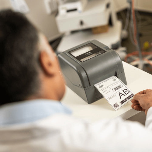 Brother TD-4420TN 4 Inch Thermal Transfer Desktop Printer with USB and Network Connectivity