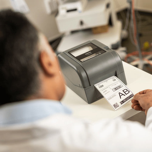 Brother TD-4520TN 4 Inch Thermal Transfer Desktop Printer with USB and Network Connectivity