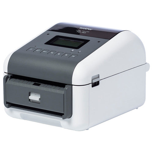 Brother TD-4550DNWBP 4.3 Inch Direct Thermal Desktop Printer with Peeler, Wi-Fi, MFi and Bluetooth Wireless Technology