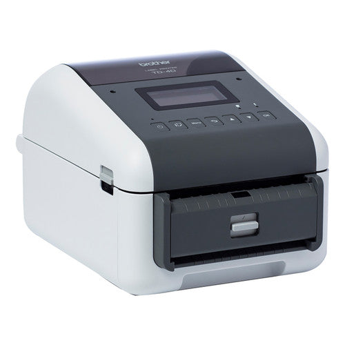 Brother TD-4550DNWBP 4.3 Inch Direct Thermal Desktop Printer with Peeler, Wi-Fi, MFi and Bluetooth Wireless Technology