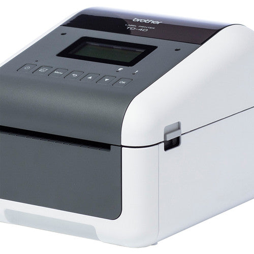 Brother TD-4550DNWB 4 Inch Direct Thermal Desktop Printer with Wi-Fi, MFi and Bluetooth Wireless Technology