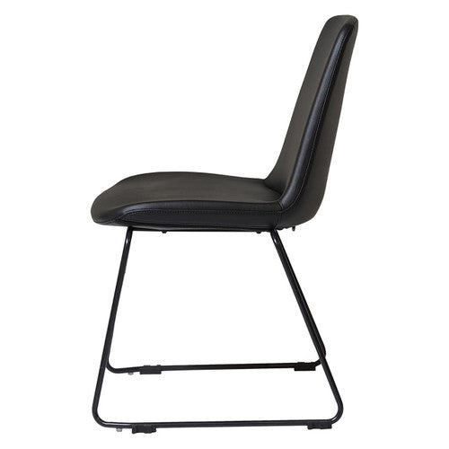 Rapidline Tempo Visitor Chair Black PU