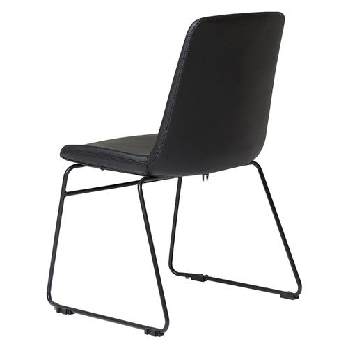 Rapidline Tempo Visitor Chair Black PU