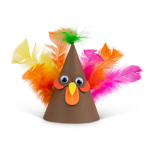 Educational Colours Bright Turkey Feathers 60g Pack