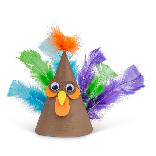 Educational Colours Bright Turkey Feathers 60g Pack