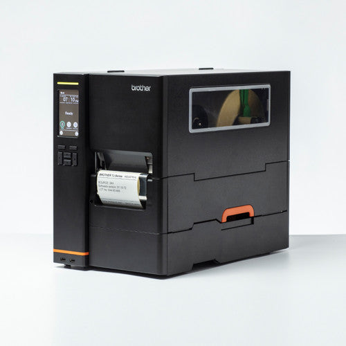 Brother TJ-4522TNWB 4 Inch Titan Industrial Label Printer with Internal Label Rewinder, LCD Display, USB, Wi-Fi and Bluetooth Wireless Technology