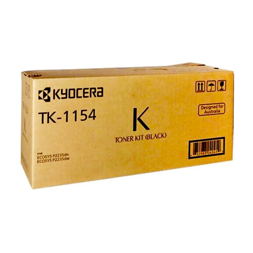Kyocera TK1154 Toner Cartridge Black 3000 Pages