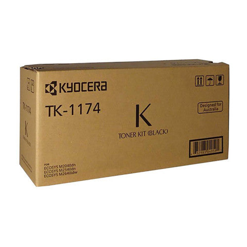 Kyocera TK1174 Toner Cartridge Black 7200 Pages