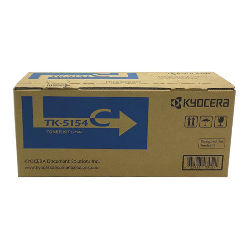 Kyocera TK5154C Toner Cartridge Cyan 10000 Pages