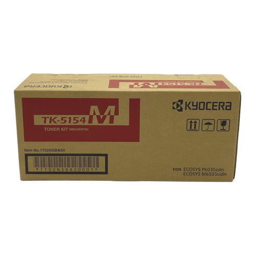 Kyocera TK5154M Toner Cartridge Magenta 10000 Pages