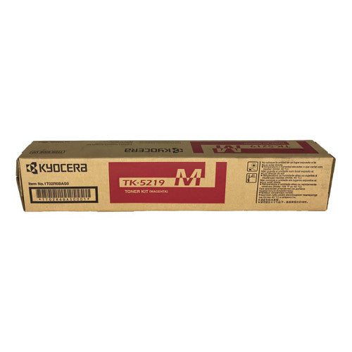 Kyocera TK5219M Toner Cartridge Magenta 15000 Pages
