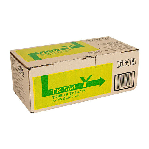 Kyocera TK564Y Toner Cartridge Yellow 10000 Pages