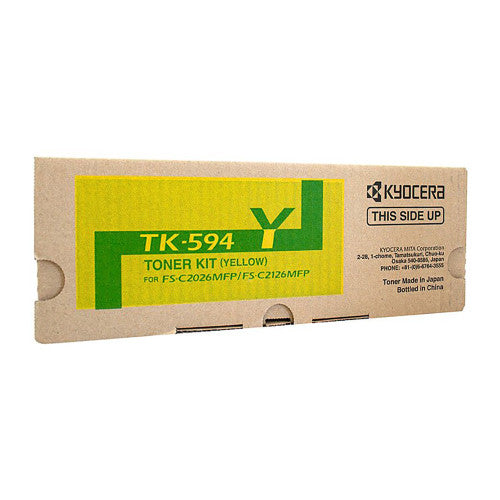 Kyocera TK594Y Toner Cartridge Yellow 5000 Pages