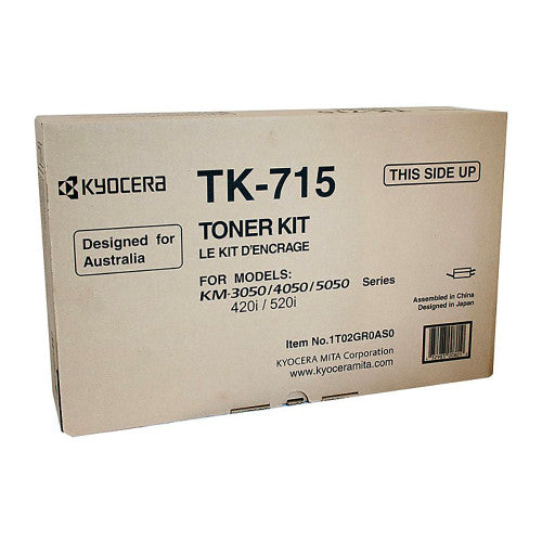 Kyocera TK715 Toner Cartridge Black 34000 Pages