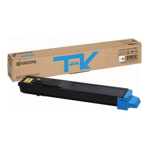 Kyocera TK8119C Toner Cartridge Cyan 6000 Pages
