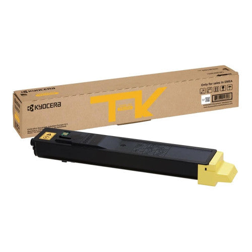 Kyocera TK8119Y Toner Cartridge Yellow 6000 Pages