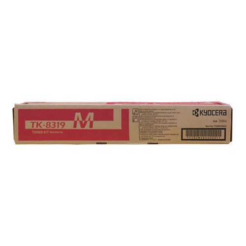 Kyocera TK8319M Toner Cartridge Magenta 6000 Pages