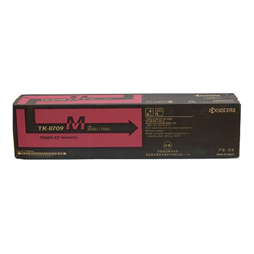 Kyocera TK8709M Toner Cartridge Magenta 30000 Pages