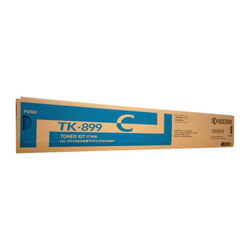 Kyocera TK899C Toner Cartridge Cyan 6000 Pages