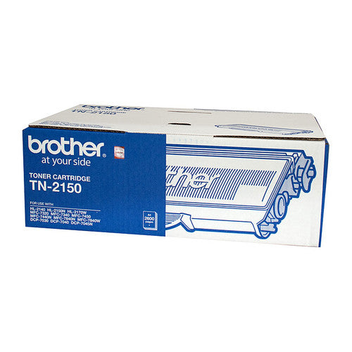 Brother TN2150 High Yield Toner Cartridge 2600 Pages Black