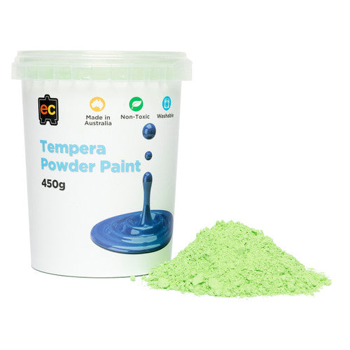 Educational Colours Tempera Powder Paint 450g Green