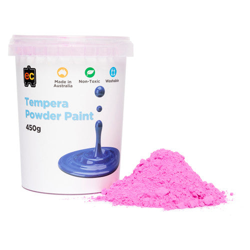 Educational Colours Tempera Powder Paint 450g Pink