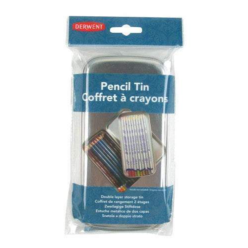 Derwent Pencil Double Layer Tin Box of 6