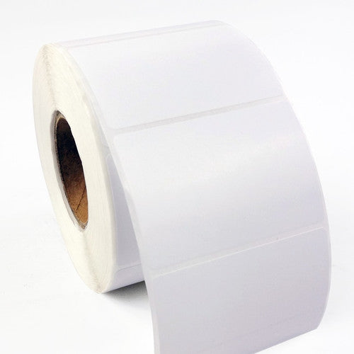 Bala Thermal Transfer Labels Permanent Adhesive Perforated 40 x 137mm White Synthetic Roll of 400