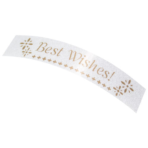Brother TZEPR234 Label Cassette Gold on Premium Glitter White 12mm x 4m