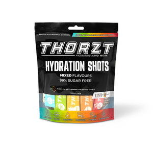 Thorzt Sugar Free Solo Shots mixed flavours pack of 50 x 3g sachets