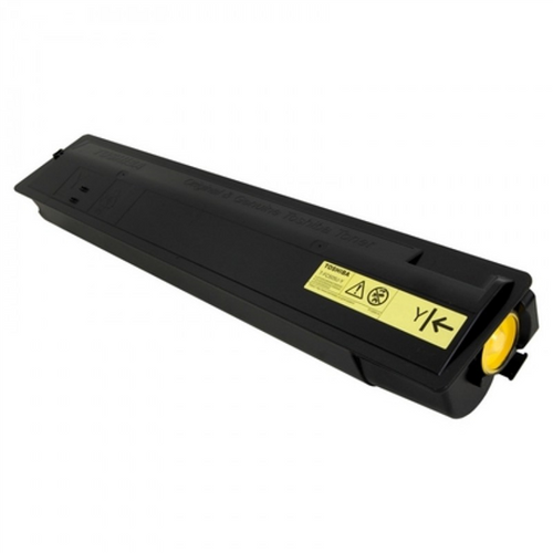 Toshiba TFC505Y yellow toner cartridge for Toshiba ES-series multifunction printers, 28,000 page yield