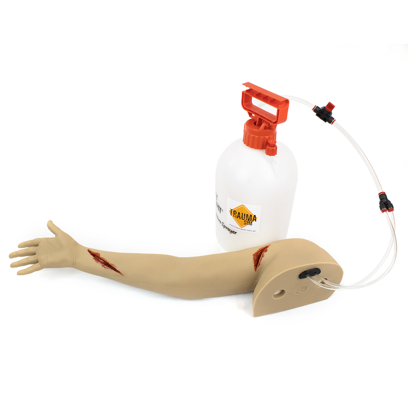 TraumaSim Arm Haemorrhage Control Simulator lifecast bleeding arm for tourniquet training