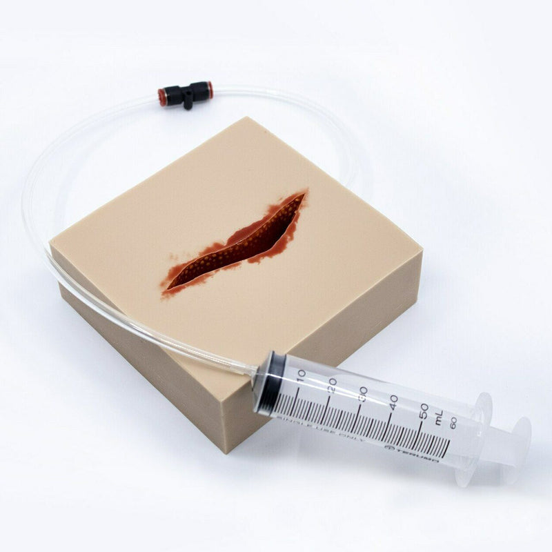 TraumaSim Laceration Haemostatic Clotting Trainer Square realistic wound trainer