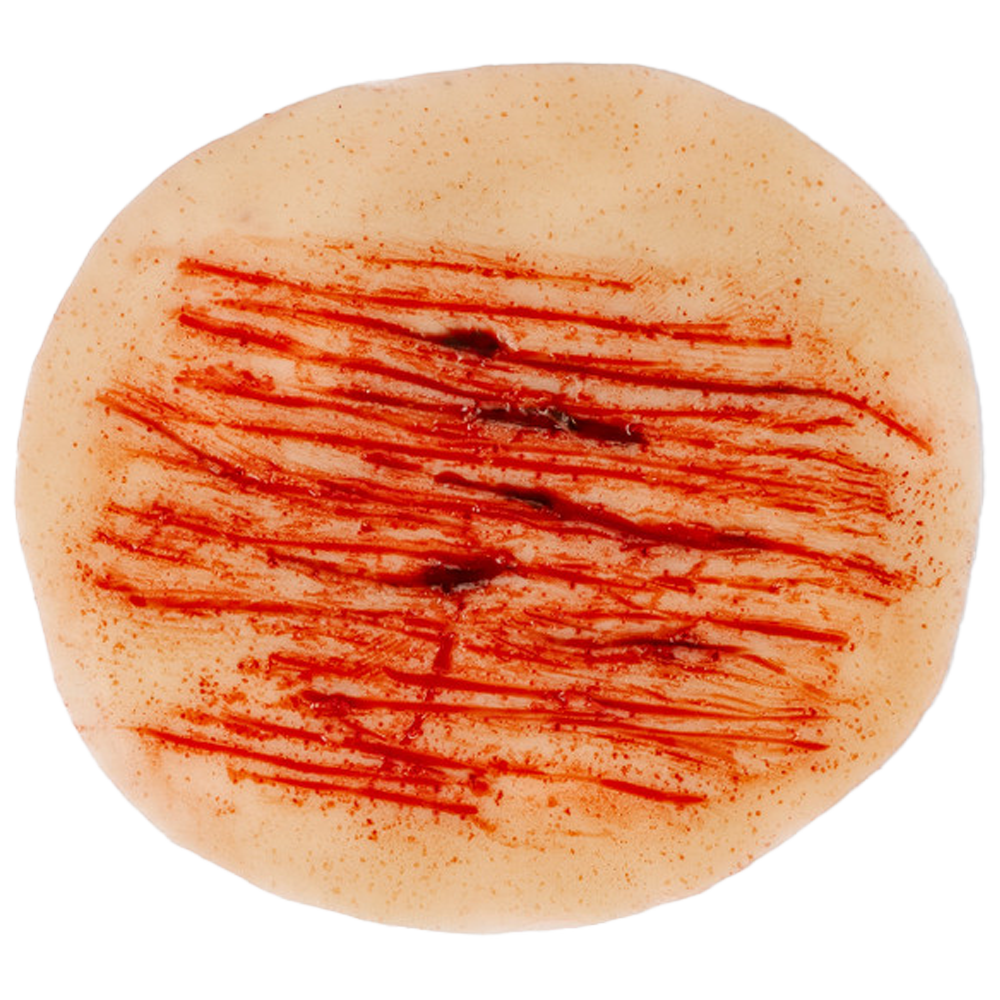 TraumaSim Self-Adhesive Abrasion Small Graze moulage for trauma and first aid training
