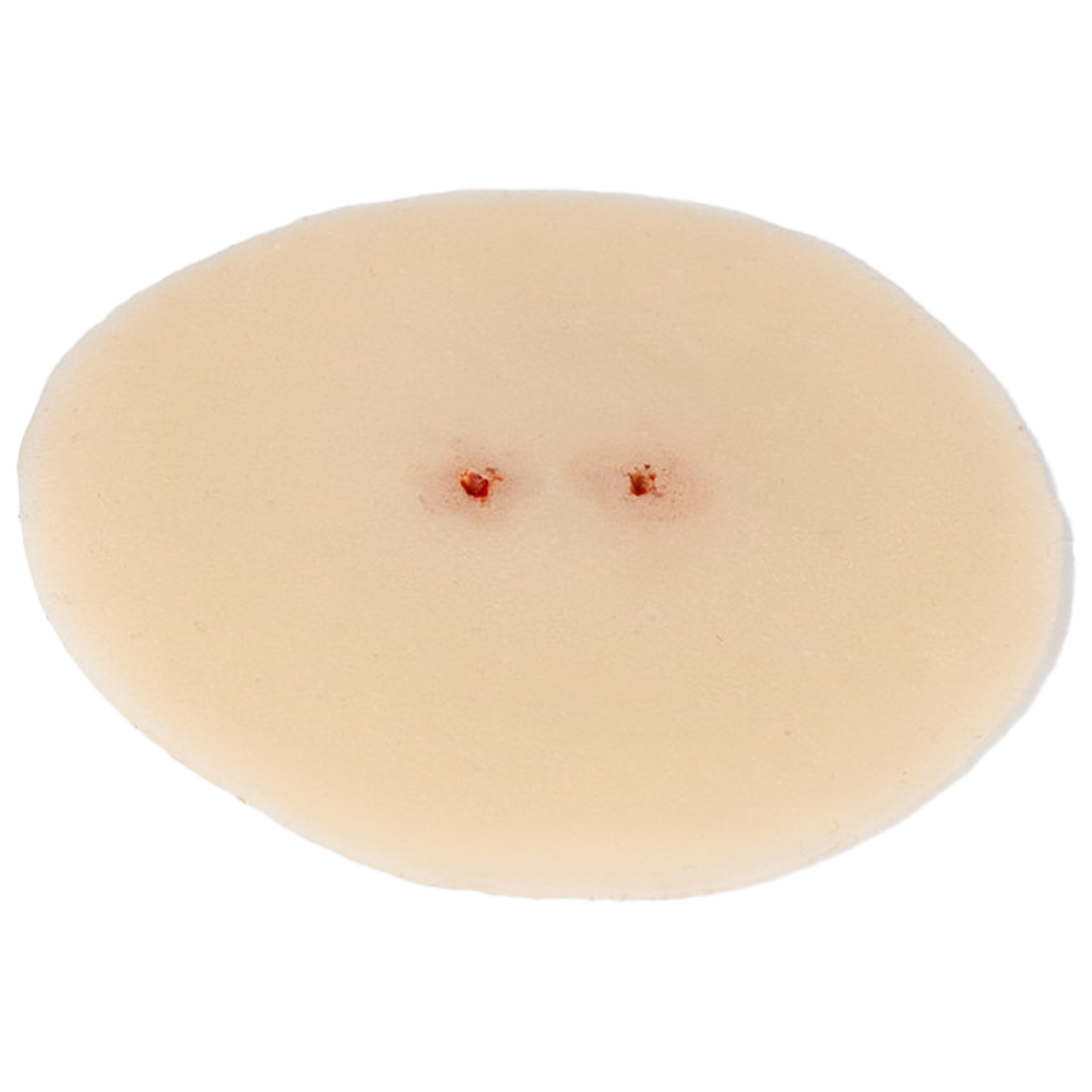 TraumaSim Self-Adhesive Snake Bite Wound realistic puncture wound simulation for envenomation first aid response training