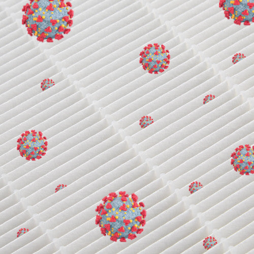 Activated Carbon honeycomb granule layer on TruSens air purifier filter
