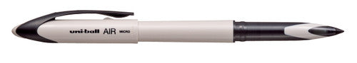 Uni-Ball Air Colour Greige Pastel Micro Liquid Ink Rollerball Pen Black Box Of 12
