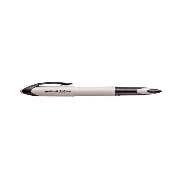 Uni-Ball Air Colour Greige Pastel Micro Liquid Ink Rollerball Pen Black Box Of 12