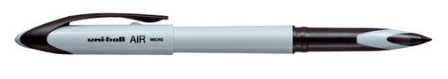 Uni-Ball Air Colour Ice Blue Pastel Micro Liquid Ink Rollerball Pen Black Box Of 12